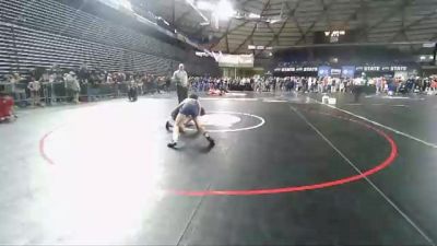 126 lbs Champ. Round 2 - Elijah Cummins, Unattached vs Kyler Nelson, Askeo International Mat Club