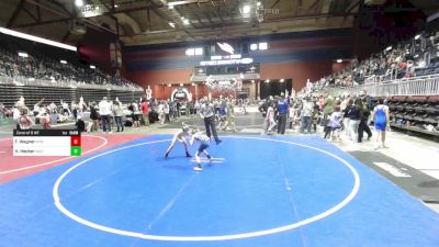 54 lbs Consi Of 8 #2 - Forest Wagner, Wyoming Underground vs Hawk Hecker, North Big Horn Rams