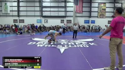 144 lbs Semis & 1st Wb (8 Team) - Abai Beishembiev, RED LION WRESTLING CLUB vs Gavin Cohen, EAST CAROLINA WRESTLING ACADEMY