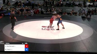 285 lbs Semis - James Hartleroad, Indiana vs Micah Hach, South Dakota