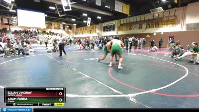 220 lbs Quarterfinal - Elijah Vinoray, Patrick Henry vs Adam Farha, Poway