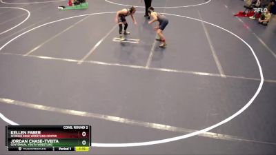 117 lbs Cons. Round 2 - Kellen Faber, Scoring Edge Wrestling Center vs Jordan Chase-Tveita, Centennial Youth Wrestling