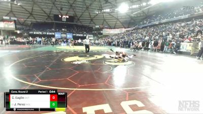 4A 145 lbs Cons. Round 2 - Jaden Perez, Inglemoor vs Chase Eaglin, South Kitsap