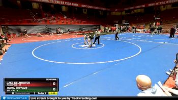 120 lbs D1 - Semi-finals (fri 7:30pm.) - Jace Kelnhofer, Marshfield vs Owen Wathke, Bay Port