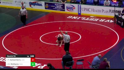 147 lbs Round Of 16 - Tommy Schechterly, Lake Lehman vs Evan McManis, Franklin Regional