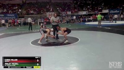 D 2 152 lbs Quarterfinal - Finley McGill, St. Thomas More vs Chris Miller, Brusly