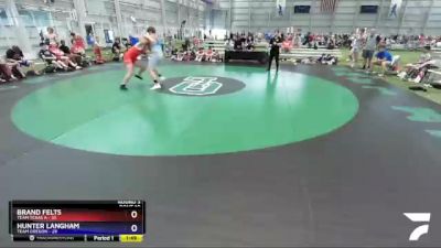 220 lbs Round 3 (8 Team) - Brand Felts, Team Texas A vs Hunter Langham, Team Oregon