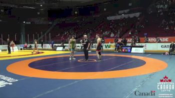 65kg Semifinal - Nathan Hunyady, Guelph WC vs Khalin Radev, Edmonton WC