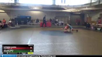 102 lbs 2nd Wrestleback (8 Team) - Lytning Hazen, California vs Dylan Hall, Missouri Red