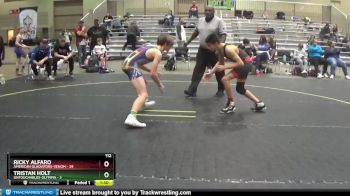 112 lbs Round 4 (6 Team) - Ricky Alfaro, American Gladiators-Venom vs Tristan Holt, Untouchables-Olympia