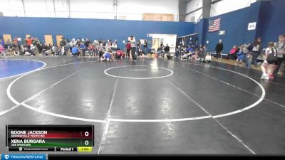 93-107 lbs Round 1 - Blake Bourland, Mountain Man Wrestling Club vs Walter Shaw, Timberline Youth Wrestling