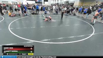 86 lbs Quarterfinal - Garrett Bjerga, MN vs Avery Rios, OK