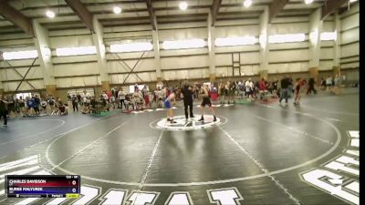 98 lbs Semifinal - Charles Davidson, UT vs Burke Malyurek, WY