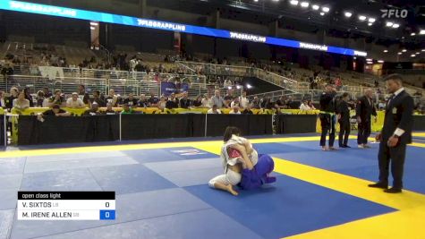 VANESSA SIXTOS vs MIRANDA IRENE ALLEN 2024 Pan Jiu Jitsu IBJJF Championship