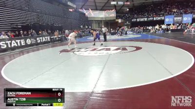 1B/2B 170 Champ. Round 1 - Austin Tzib, Mabton vs Zach Foreman, Kalama