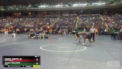 4A 152 lbs Cons. Round 2 - Cedric Griffin Jr, Hoke County vs Isaiah Williams, Apex