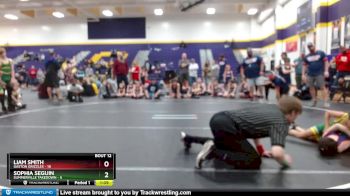 60 lbs Round 4 (6 Team) - Sophia Seguin, Summerville Takedown vs Liam Smith, Gaston Grizzles