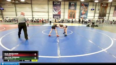 76 lbs Rd# 4- 2:00pm Friday Final Pool - Gus Engelman, Scorpions vs Dalton Perkins, Untouchables