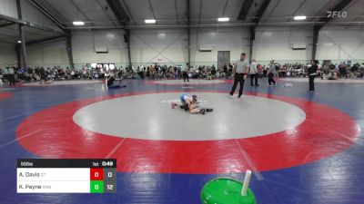 55 lbs Final - Andy Davis, Dendy Trained Wrestling vs Knox Payne, Roundtree Blue