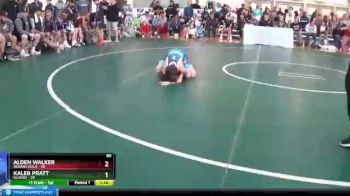 83 lbs Placement Matches (8 Team) - Alden Walker, Indiana Gold vs Kaleb Pratt, Illinois