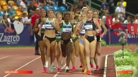 Women's 1,500m, Continental Tour: Zagreb