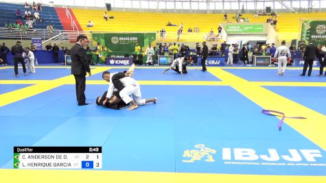 CAUÃ ANDERSON DE O. M. NASCIMENT vs LUAN HENRIQUE GARCIA MATOS 2024 Brasileiro Jiu-Jitsu IBJJF