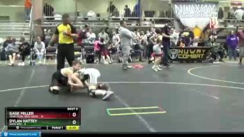 115 lbs Round 3 (4 Team) - Dylan Hattey, Barn Kids vs Gage Miller, Team Good. Real Good.