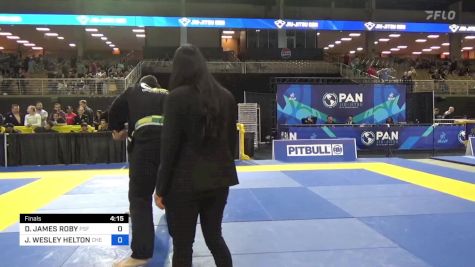 DEON JAMES ROBY vs JUSTIN WESLEY HELTON 2024 Pan Jiu Jitsu IBJJF Championship