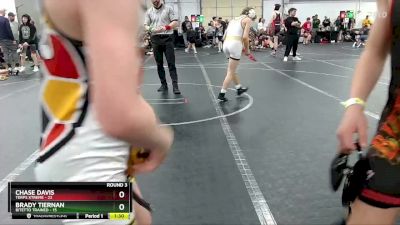 110 lbs Round 3 (4 Team) - Chase Davis, Terps Xtreme vs Brady Tiernan, Bitetto Trained