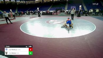 175 lbs Final - David Pento Jr, Londonderry vs Anthony Matas, Essex