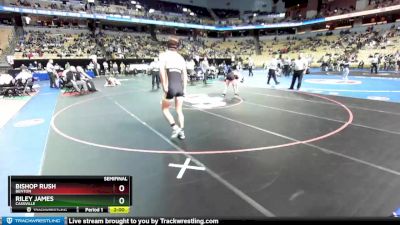 150 Class 2 lbs Semifinal - Riley James, Cassville vs Bishop Rush, Benton