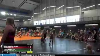 48 lbs Round 5 (10 Team) - Suncera Dickman, Black Mambas vs DIXIE BEASLEY, Alabama Elite Gold