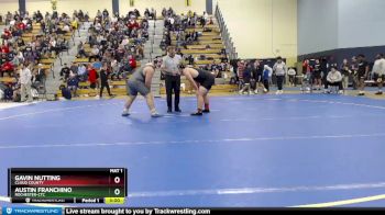 285 lbs Champ. Round 1 - Gavin Nutting, Cloud County vs Austin Franchino, Rochester-CTC