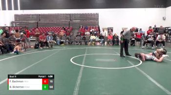 85 lbs Placement Matches (8 Team) - Brandon Bickerton, POWA (CO) vs Freddy Bachman, Team Revival