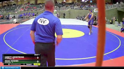 197 lbs Round 1 (4 Team) - Noah Hughes, Estacada vs Jarett Armstrong, La Grande