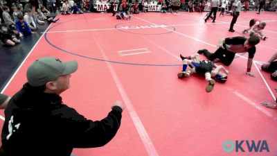 52 lbs Consi Of 4 - Rylan Rathgeber, Chaparral Kids Wrestling Club vs Kase McPherson, Wolfpak Wrestling