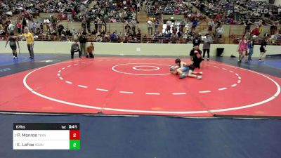 67 lbs Quarterfinal - Peter Monroe, Teknique Wrestling vs Edward LaFoe, Roundtree Wrestling Academy