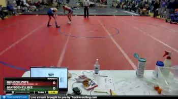 119 lbs Round 6: 1:00pm Sat. - Benjamin Pope, East Anchorage High School vs Braydden Ellibee, Palmer High School