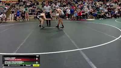 165 lbs Champ. Round 1 - Lucca Smit, Conrad School Of Science vs Ethan MacDonnell, Delaware Military Academy