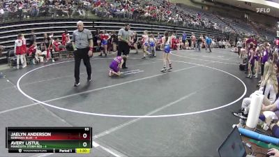 65 lbs Round 2 (6 Team) - Jaelyn Anderson, Nebraska Blue vs Avery Listul, Minnesota Storm Red