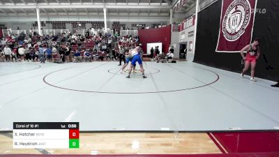 175 lbs Consi Of 16 #1 - Xander Hatcher, Boyd Buchanon vs Robert Heydrich, Jesuit High School - Tampa