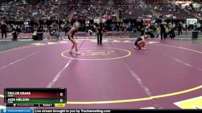 100 lbs Cons. Round 5 - Taylor Drake, Kuna vs Addi Nielson, Juab