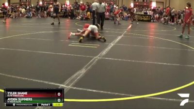 115 lbs Cons. Semi - Ayden Sumners, K-Vegas Elite vs Tyler Shane, Elite Wrestling