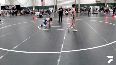 120 lbs Champ. Round 1 - Bobby Hubbard, Pikes Peak Warriors vs Gabriel Delbridge, Aurora