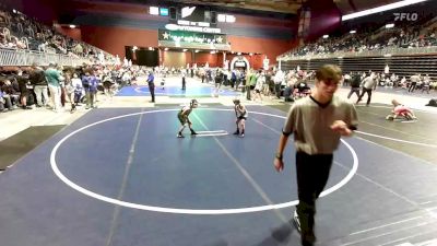 43 lbs Quarterfinal - Peyton Chelewski, Colorado Outlaws vs Levi Ortzow, West Las Vegas Jr Wrestling