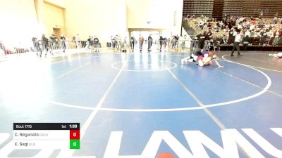 130 lbs Round Of 16 - Chloe Reganato, Orchard South WC vs Emma Sagi, Old Bridge Wrestling Club