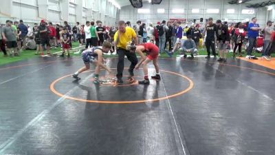 J-85 Mats 13-16 11:15am lbs Round Of 16 - Braydan McMullan, OH vs Corbin Leiker, WV