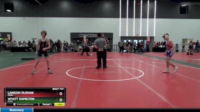 102 lbs Cons. Round 2 - Landon Rusnak, PERR vs Wyatt Hamilton, CLFO