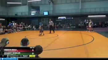 48 lbs Round 1 (10 Team) - ADDISON BEALL, Alabama Elite Black&nbsp; vs Kennedy Wheeler, Big Money Movin