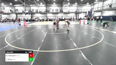 140A lbs Quarterfinal - Brayden Fahrbach, Mount Sinai / Ascend vs Justin Shay, Empire Wrestling